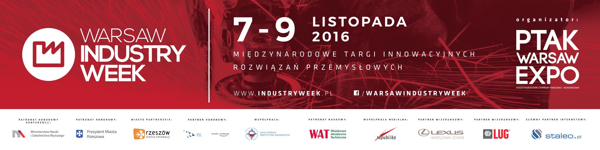 Będziemy na WARSAW INDUSTRY WEEK 2016